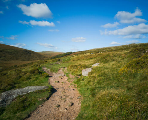 Walking trails on Dartmoor